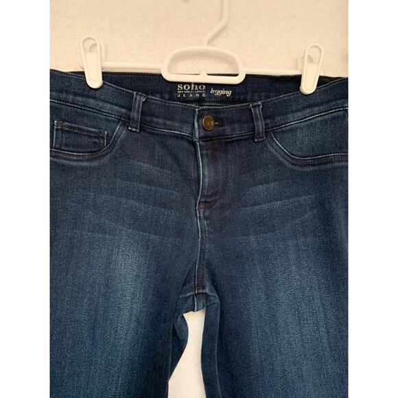 New York & Company Soho Low rise Skinny Denim leggings Jeans Women's 4 - Picture 7 of 11